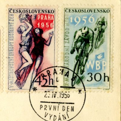 Vintage Cycling Postal Covers