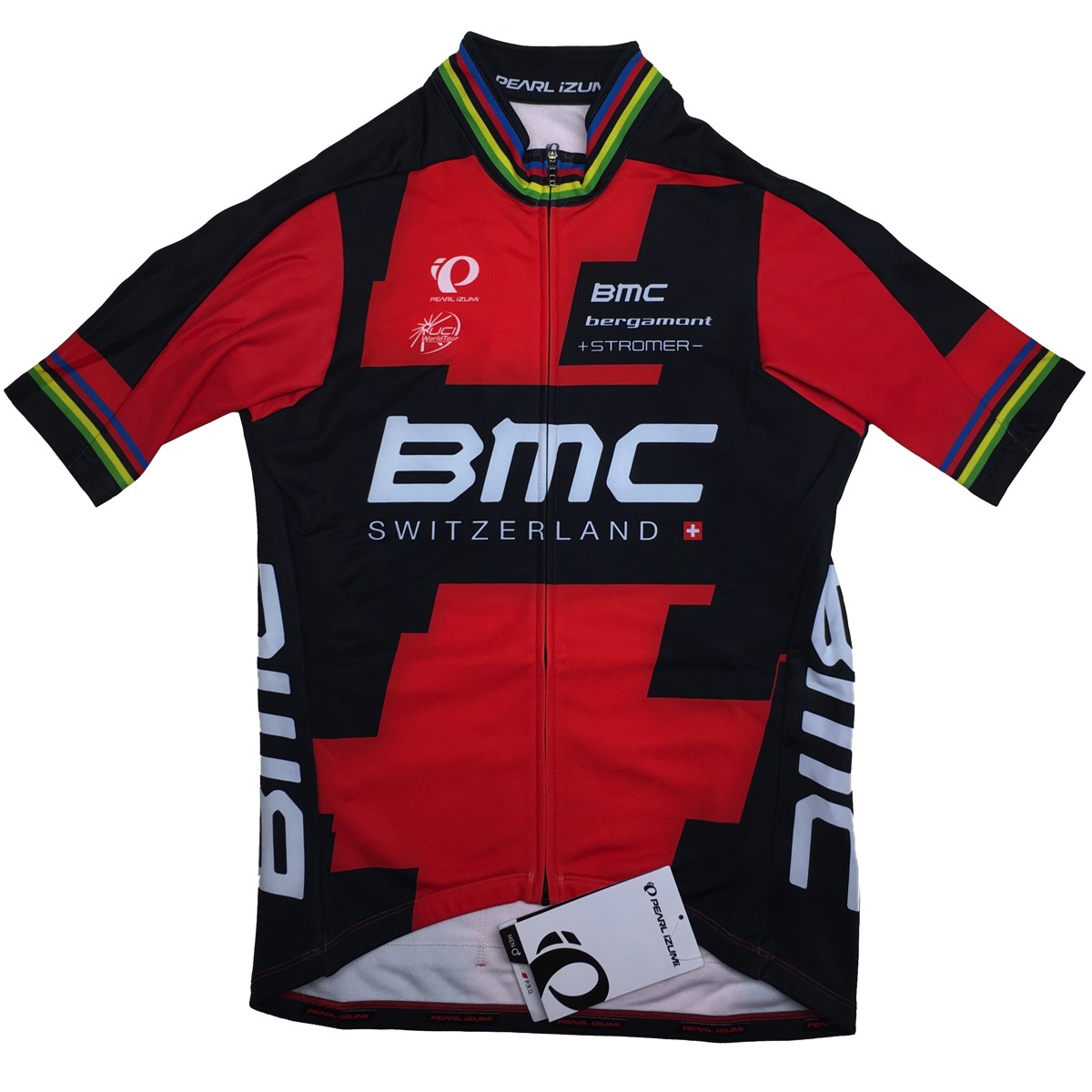 nadering convergentie Apt Philippe Gilbert, Original 2014 BMC Team Issue Thermal Jersey, World Champ  Stripes, NOS, Size M | Horton Collection